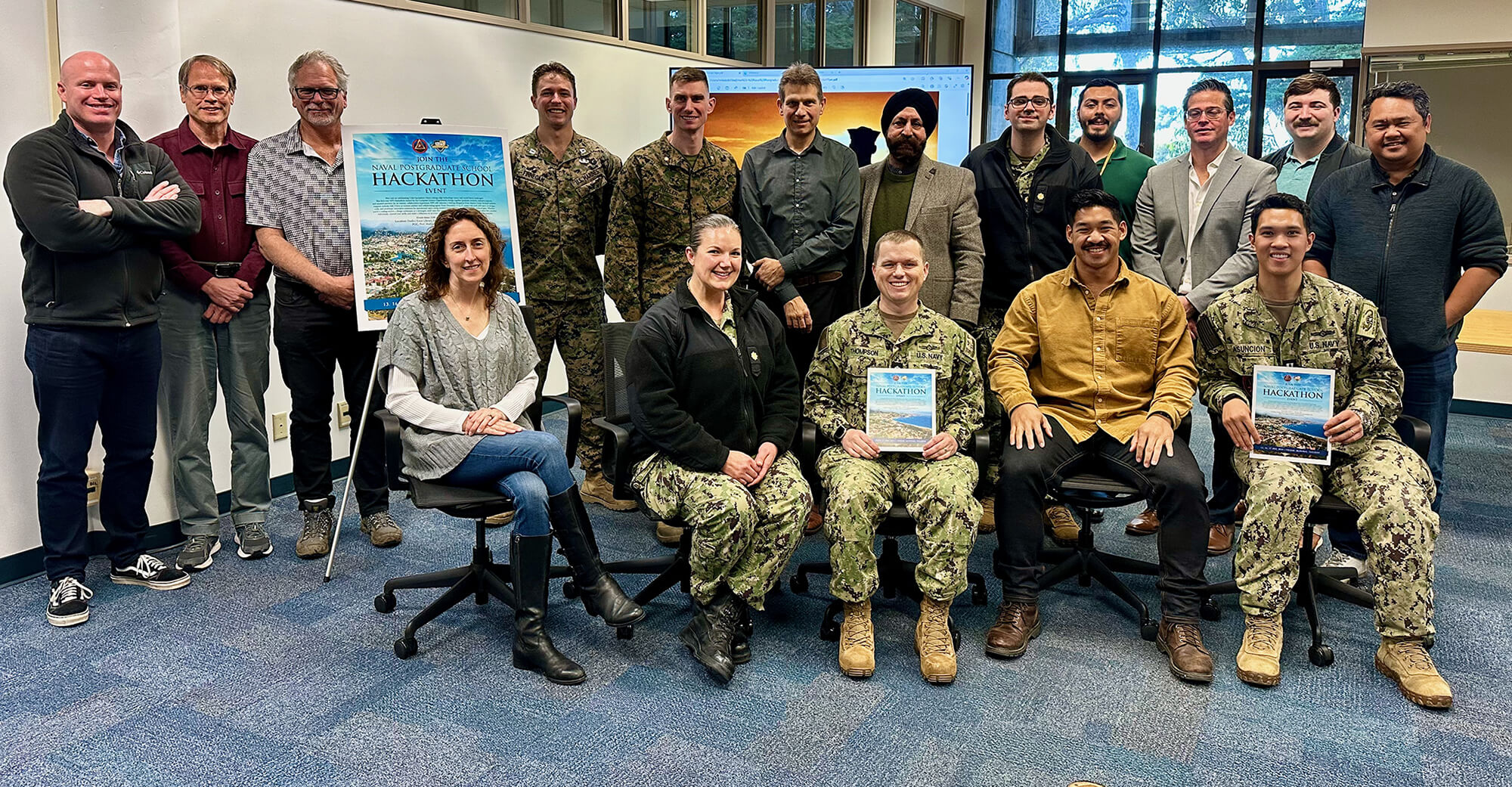 NPS Hosts AI Hackathon for Students to Solve Military Operational Problems