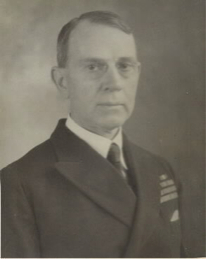 A 1934 photograph taken while Captain Knox served as officer in charge of the Office of Naval Records and of the Library of the Navy Department.