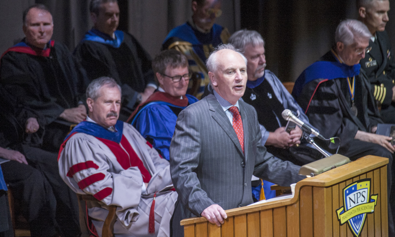 Lauded Military Historian Congratulates Winter Quarter Graduates