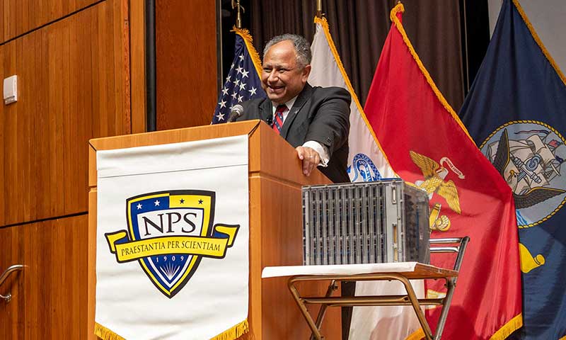 SECNAV Emphasizes Lifelong Learning as a ‘Strategic Imperative’ During NPS Guest Lecture